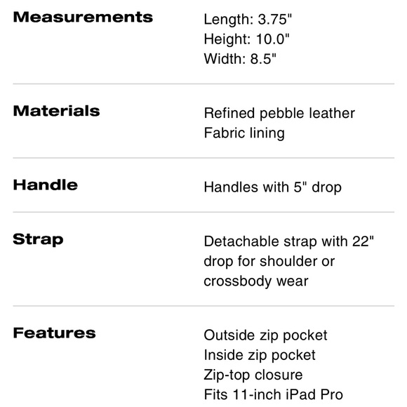 Coach Black Pebbled Leather Shoulder Bag - Picture 4 of 4